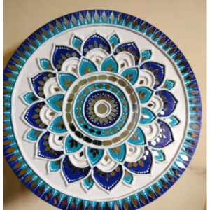 1 Round Circle MDF Pine Wood 12 inch MDF Boards for Art and Craft - 3mm Unfinished Round Wood Slices for Resin Art, Mandala Art,Pyrography, Painting - Image 5