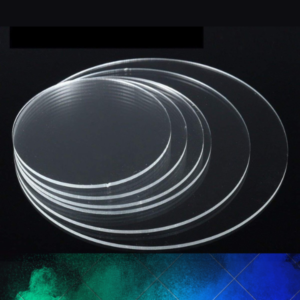 3 mm Acrylic Sheet Circle (8 Inches Diameter; Transparent/Clear)