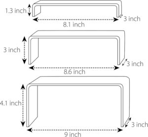 Acrylic Display Riser 5MM Stand for Shop - Image 2