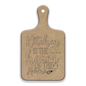 Pre-Marked MDF Chopping Board Cutout for Art and Craft with Smooth Surface's Board Suitable for Decoupage,Resin Art,Pyrography,Mandala Art