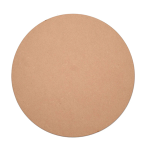 1 Round Circle MDF Pine Wood 12 inch MDF Boards for Art and Craft - 3mm Unfinished Round Wood Slices for Resin Art, Mandala Art,Pyrography, Painting - Image 2