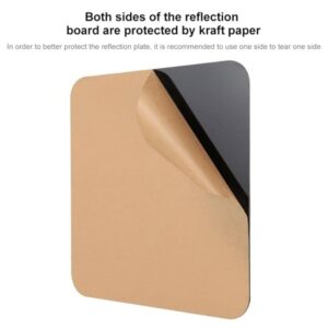 Square Acrylic Black & White Reflective Display Table Riser for Professional Product Photography, flatlay Photography, Product Photography, Food Photography - Image 2