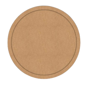 Round Frame MDF Design 1