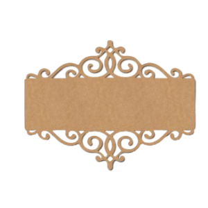 Nameplate MDF Design 3